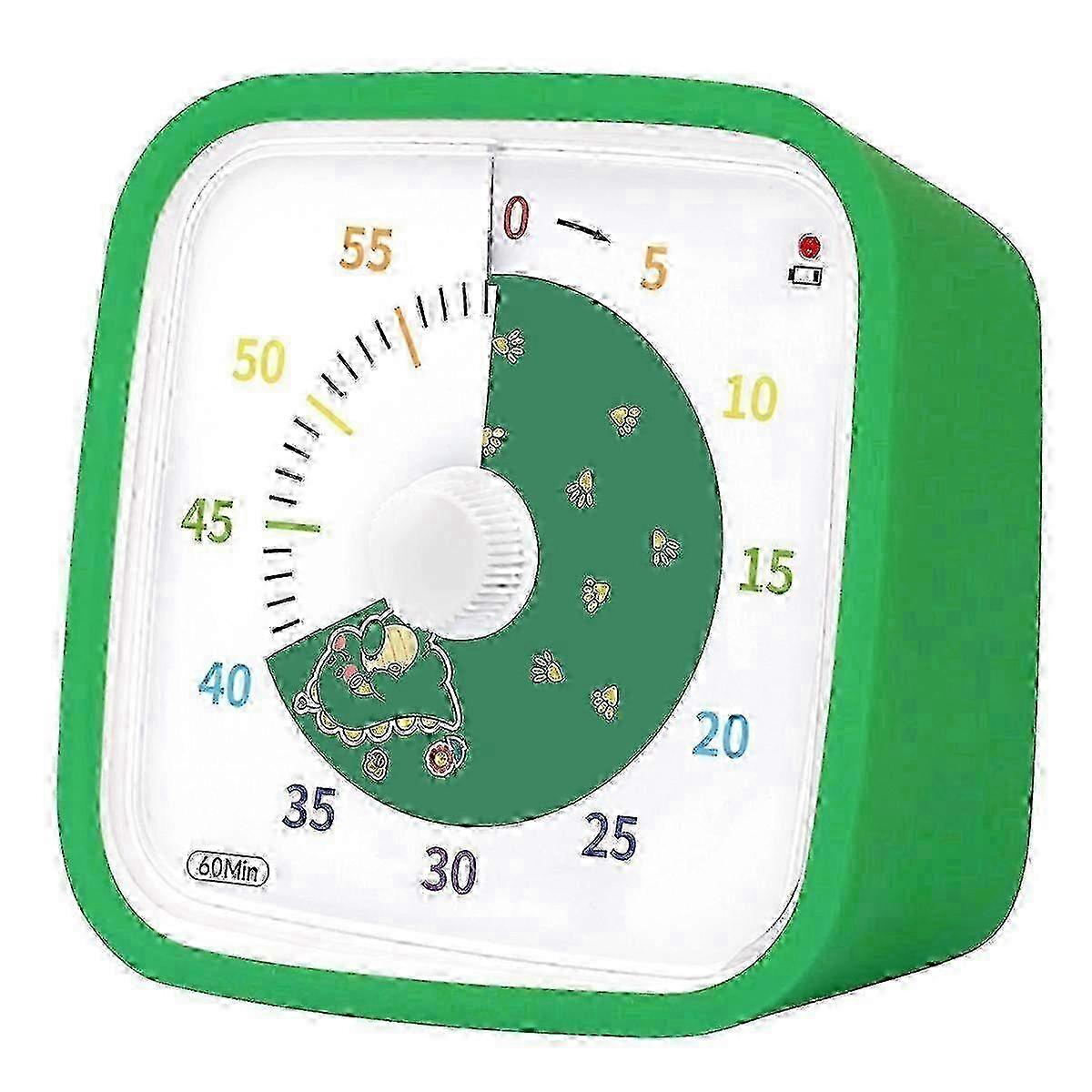 Visual Timer, Kids Timer and 60 Minute Countdown Timer, Kids Timer with Pattern for Kitchen, Shower, Classroom Edition 528