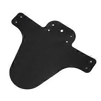 2 Sets Mudguard Mountain Bike Set Mud Guards Mudguard Wings for Front (Black)