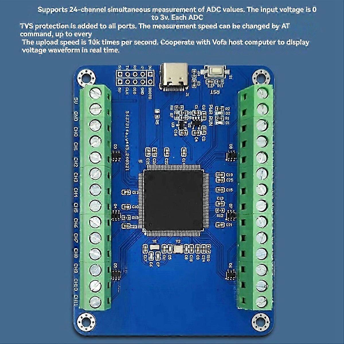 Sampling Module STM32F407ZET6 24-Channel