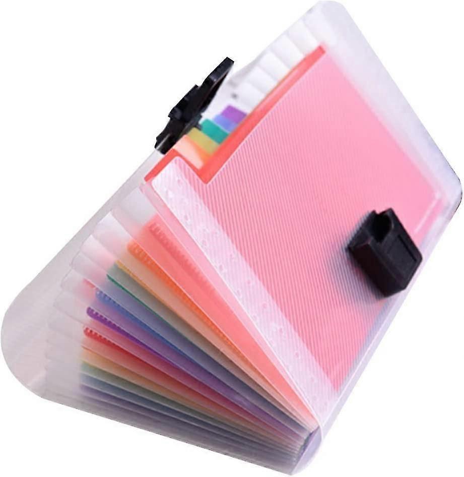 A6 Briefcase Briefcase Plastic Briefcase With 13 Expandable Pockets Portable