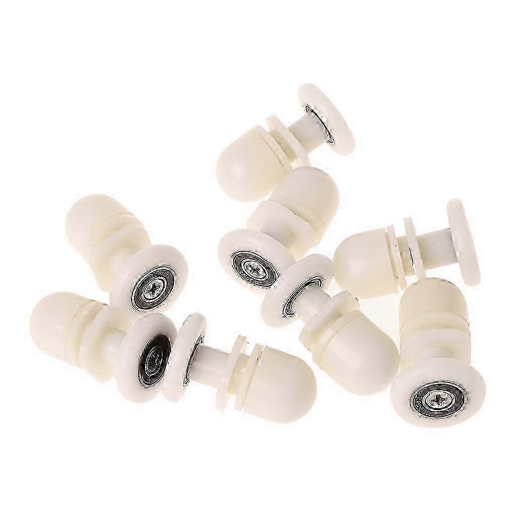 8 Pack Adjustable Shower Door Roller Pulleys