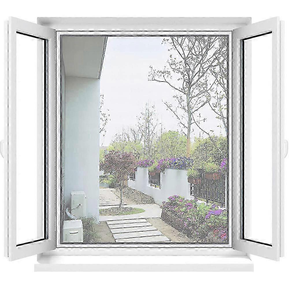 Universal Window Transparent Fly Screen / Adjustable Insect Net