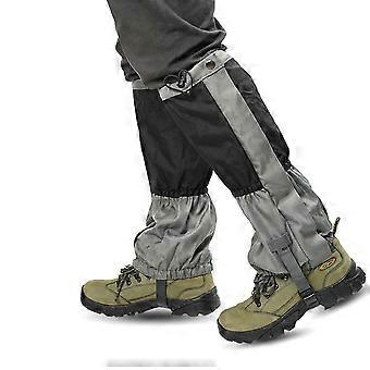 Ben gaiters snøstøvel gaiters vanntett slitasjesikker spleise fotturer kjører utendørs ben dekker skodeksler