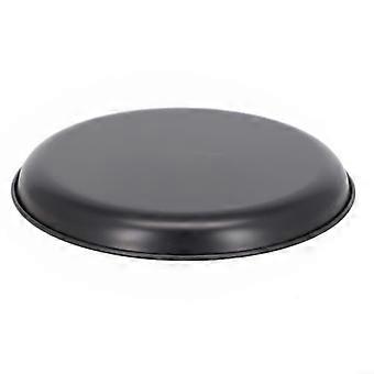 304 Stainless Steel Camping Pan, 6 Inch, Black – Lightweight Rust Proof Outdoor Cooking Plate for Hiking and Picnic