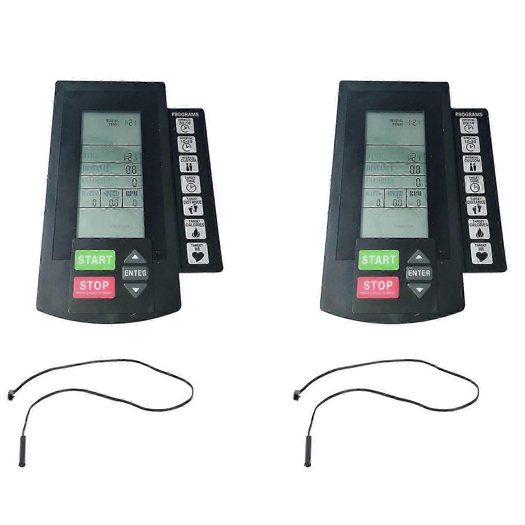 2X Rowing Machine Counter | Bluetooth Compatible Electronic Display for Magnetoresistive Rowing Equipment