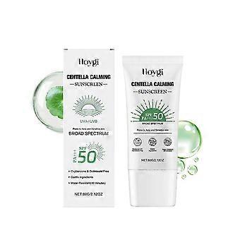 Centella Solkräm - Factor 50 Solkräm - Solkräm Spf 50 för ansikte - Daily Hydrating Spf 50 Solkräm för torr och känslig hud - Centella Moisturiser