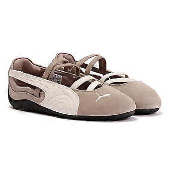 Puma Speedcat Ballet SD Suede damesschoenen in muisgrijs/zwart