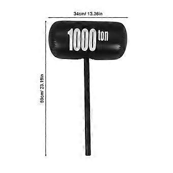 Kids Inflatable Hammer PVC Toy for Children Playing Black