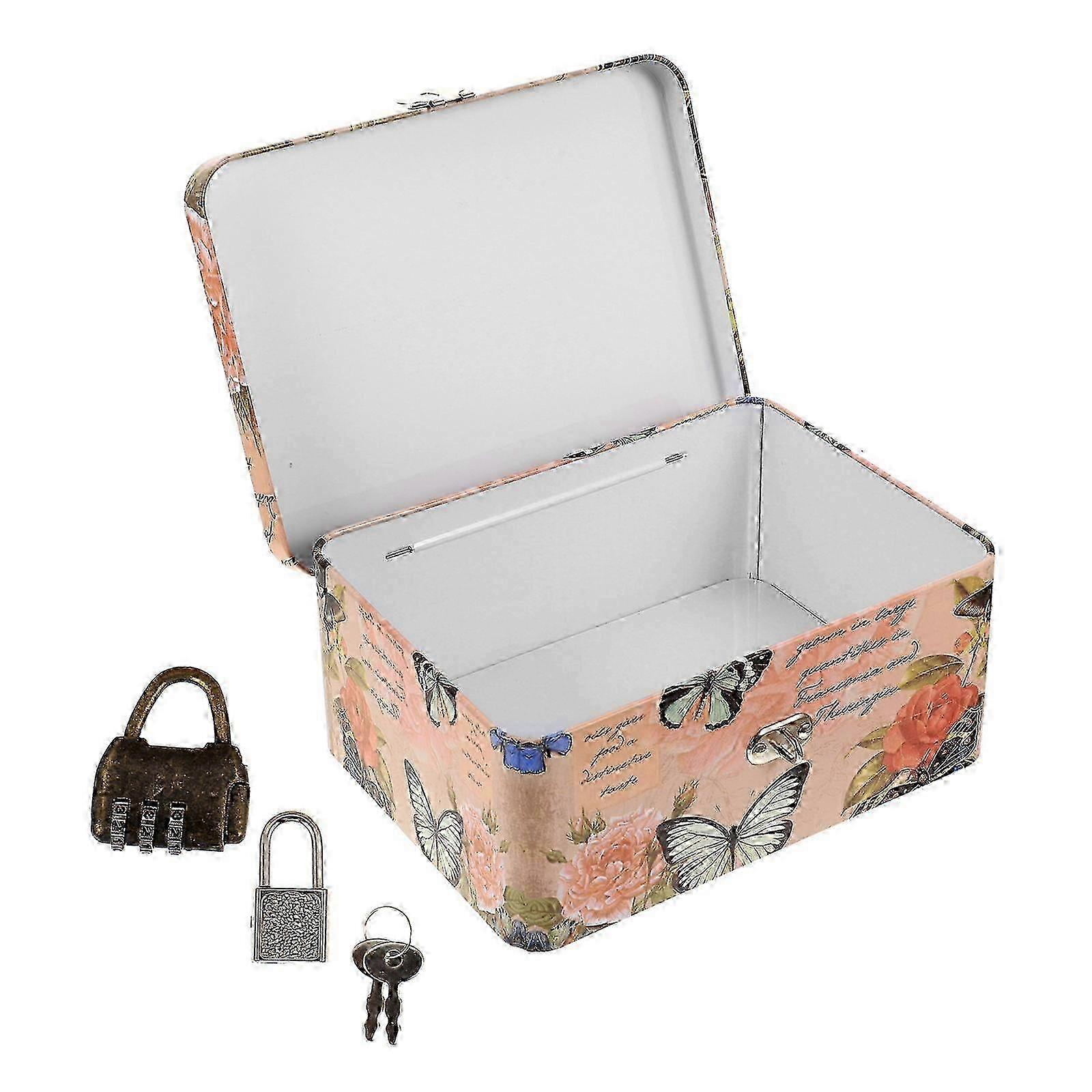Multi Iron Storage Box for Storage with Coded Lock Iron Holder