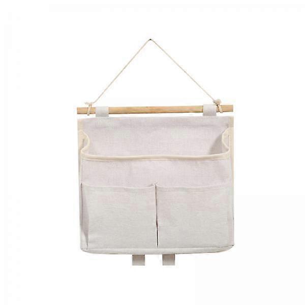 5x Wall Mount Practical Storage Bag 3 Pockets Multi Function Organizer Closet