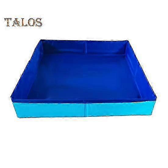 Portable sand play pool for pets with foldable PVC material_ynam2