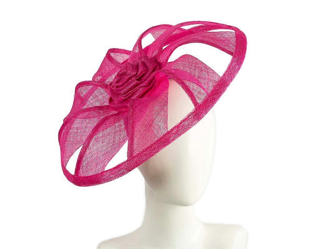 Fuchsia Sinamay Fascinator by Max Alexander MA1003F