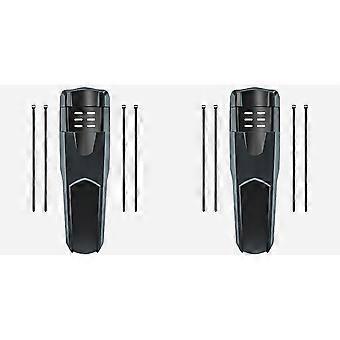 2PCS sykkelskjermer MTB Fender Mudguards med karbonfibertekstur, Rear Front Mountain Mud Guard for 20/26/27.5/29 tommers sykler