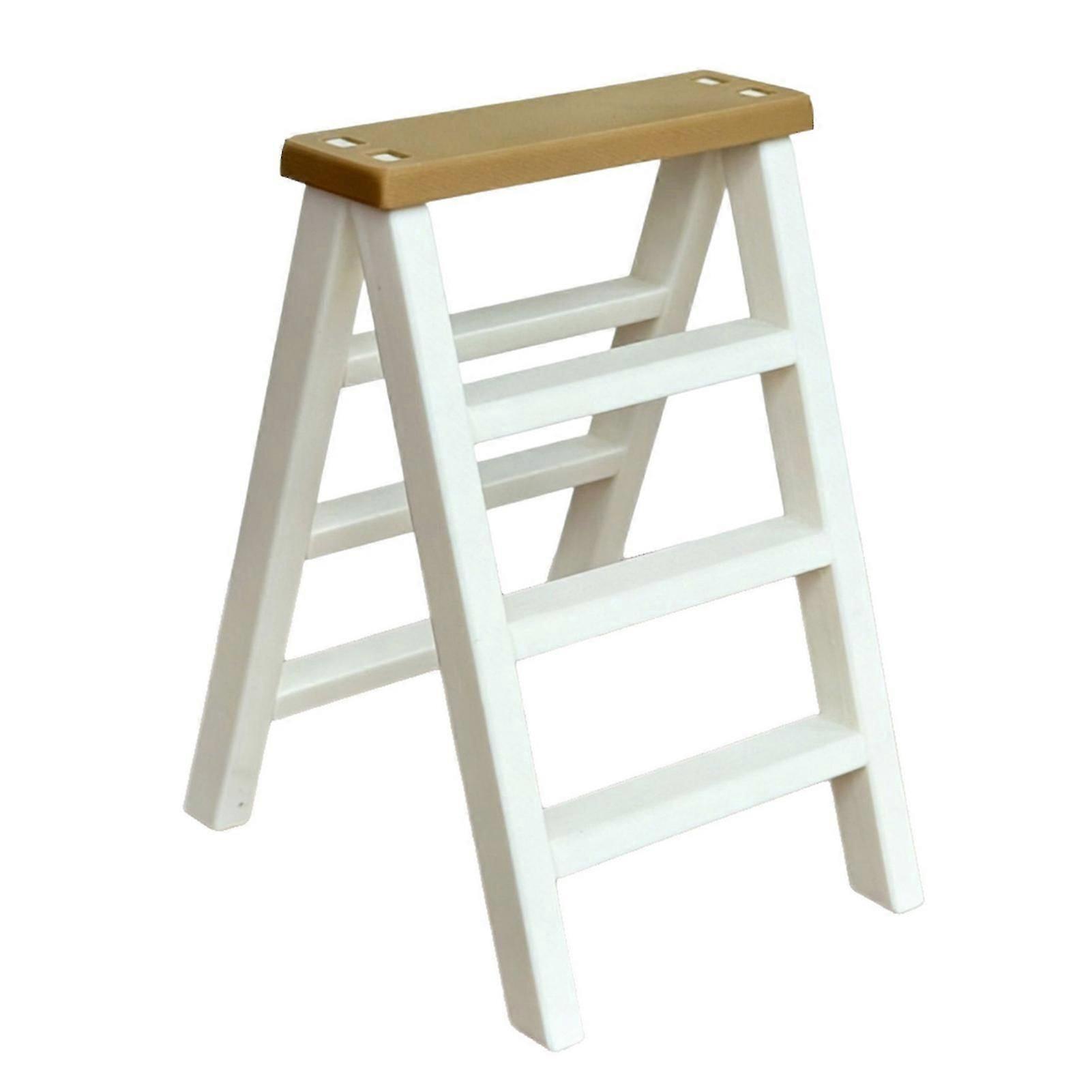 Mini Step Ladder Accessory for Dollhouse Rooms
