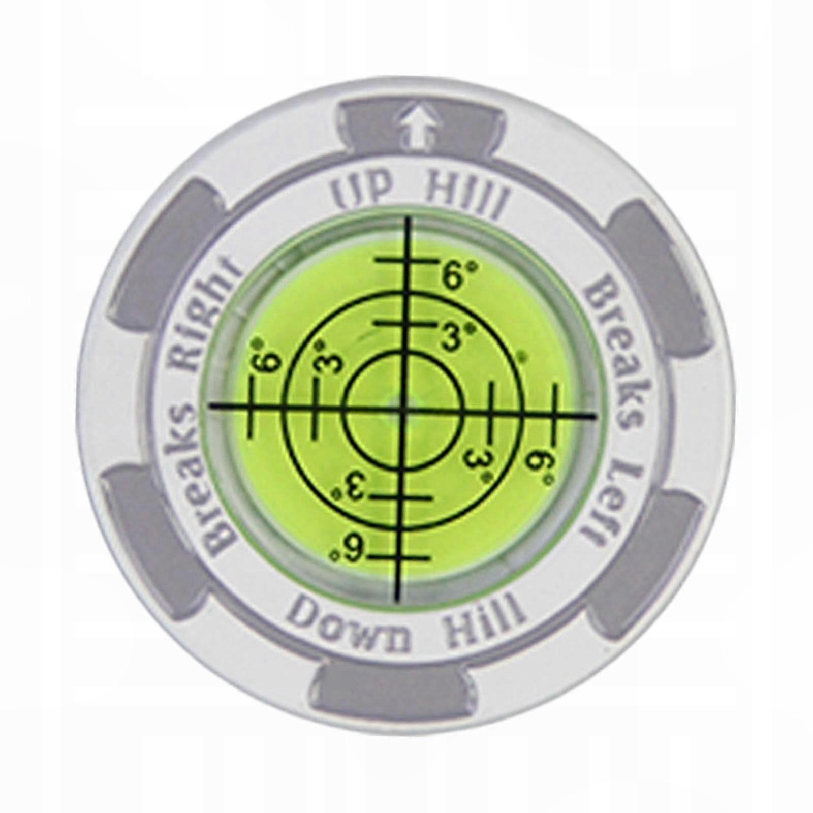 Golf Putting Green Reader and Reading Aid, White
