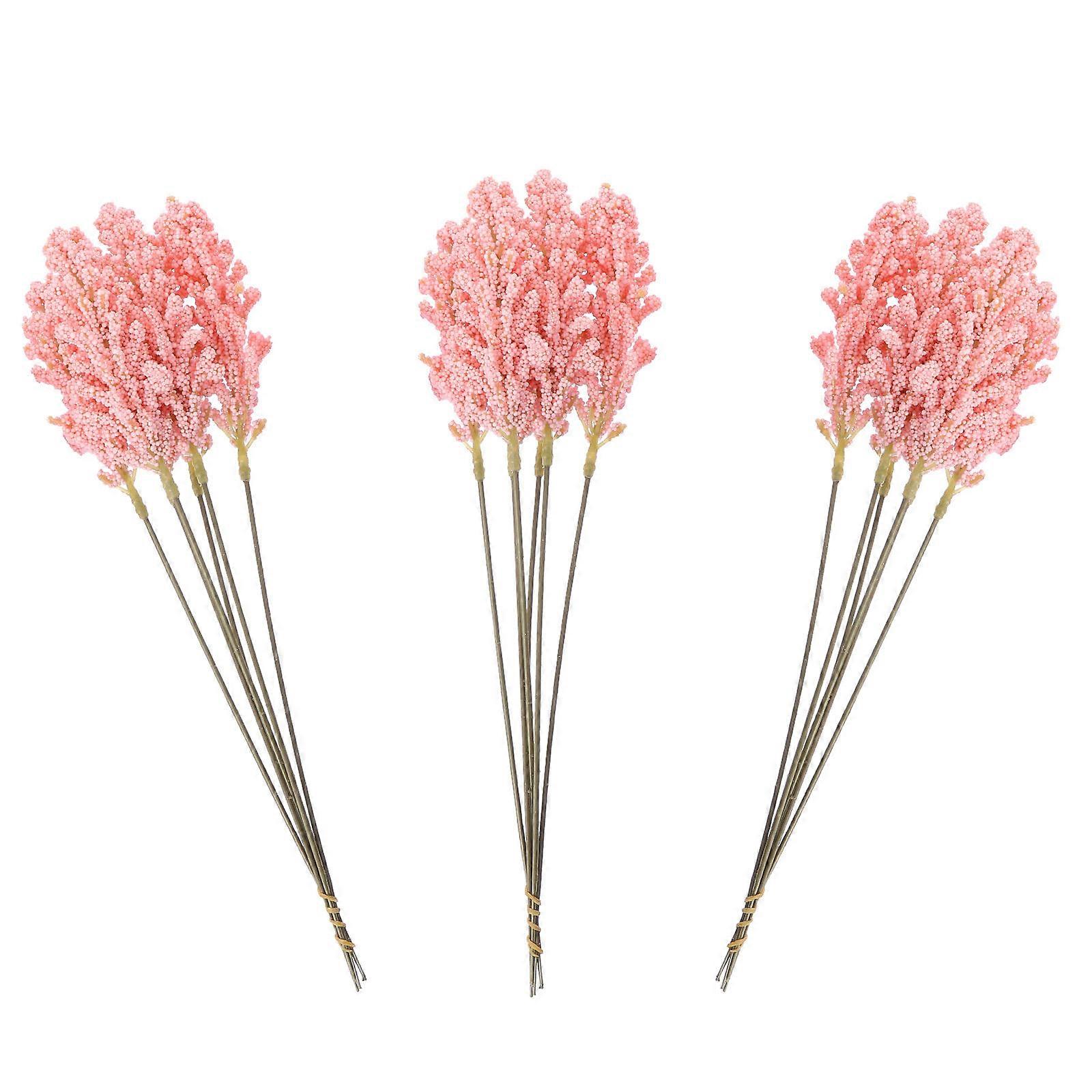 Artificial Millet Ear Rustic Plastic Wheat Ear for Decor 18Pcs Set