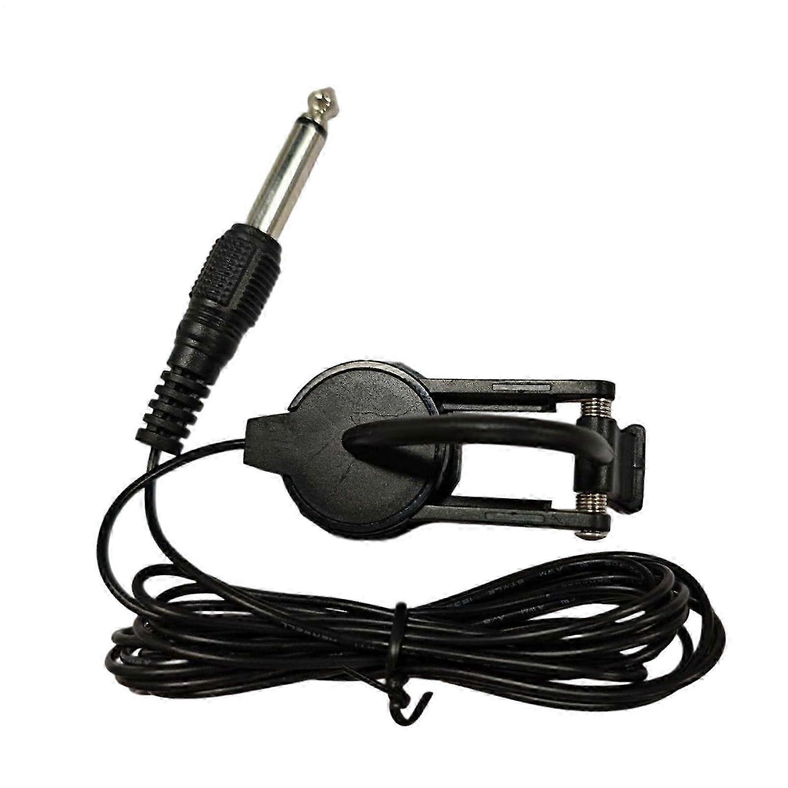 Noise-Resistant Clip-On Acoustic Pickup