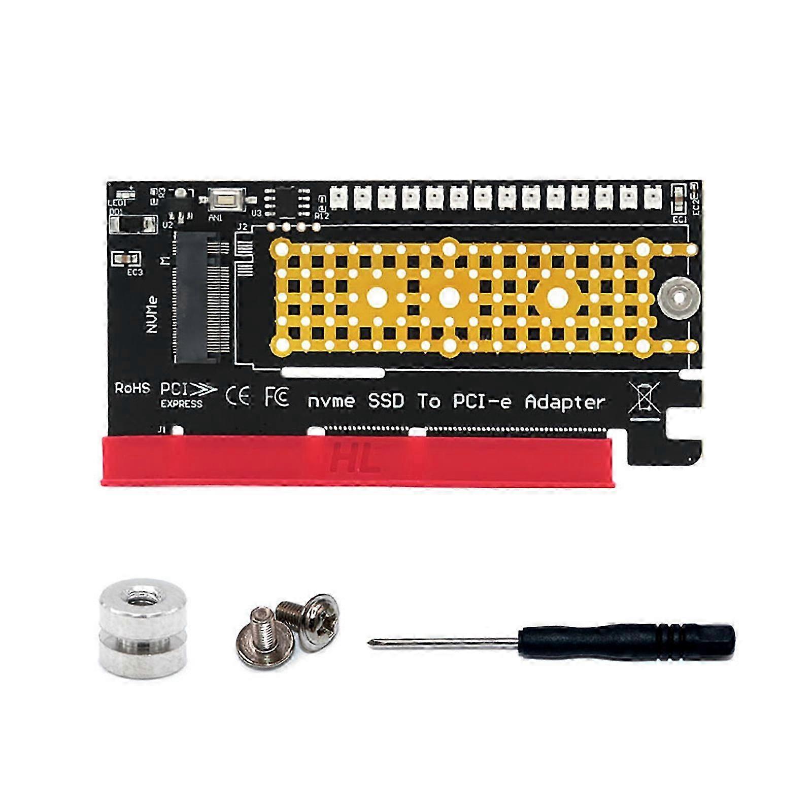 M.2 NVMe PCIe Riser Adapter