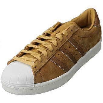 adidas Superstar Vintage Unisex Casual Trainers in Brown