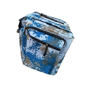 Double Pannier Rear Seat Bag Trunk Bag for Cycling Bike Bicycle Durable and Waterproof#gg
