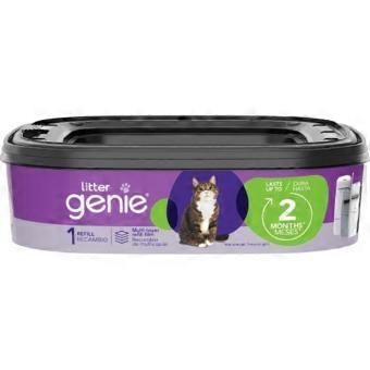 Pet Genie Litter Genie Plus Disposal System Refill, 1 Pack,Black