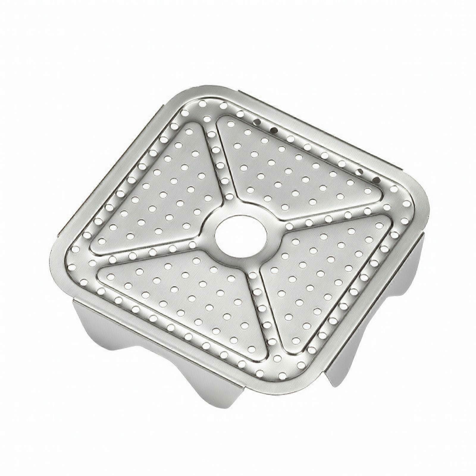 Square Steaming Rack Compact Steaming Rack with Support Feet Dishwasher Safe