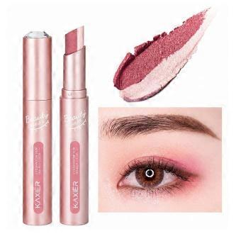 Double Color Eyeshadow Stick 3.8g with Creamy Smooth Texture Rotating Design