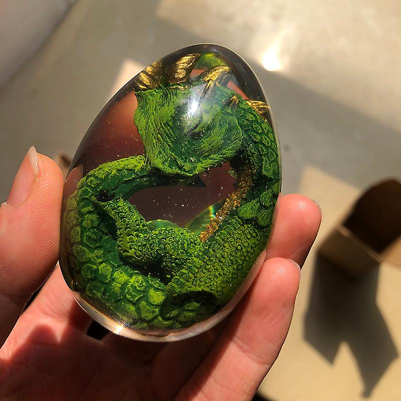Transparent Dragon Egg Lava Dinosaur Egg Gift Ornamental Collection ...