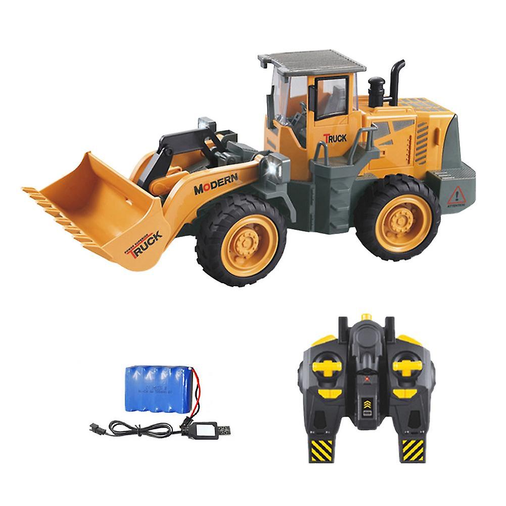Rc Escavatore Giocattolo Rc Auto idraulica Veicolo di costruzione per bambini Ricaricabile Rc Bulldozer Ingegneria Veicolo Modello Giocattolo Ragazzo Regalo