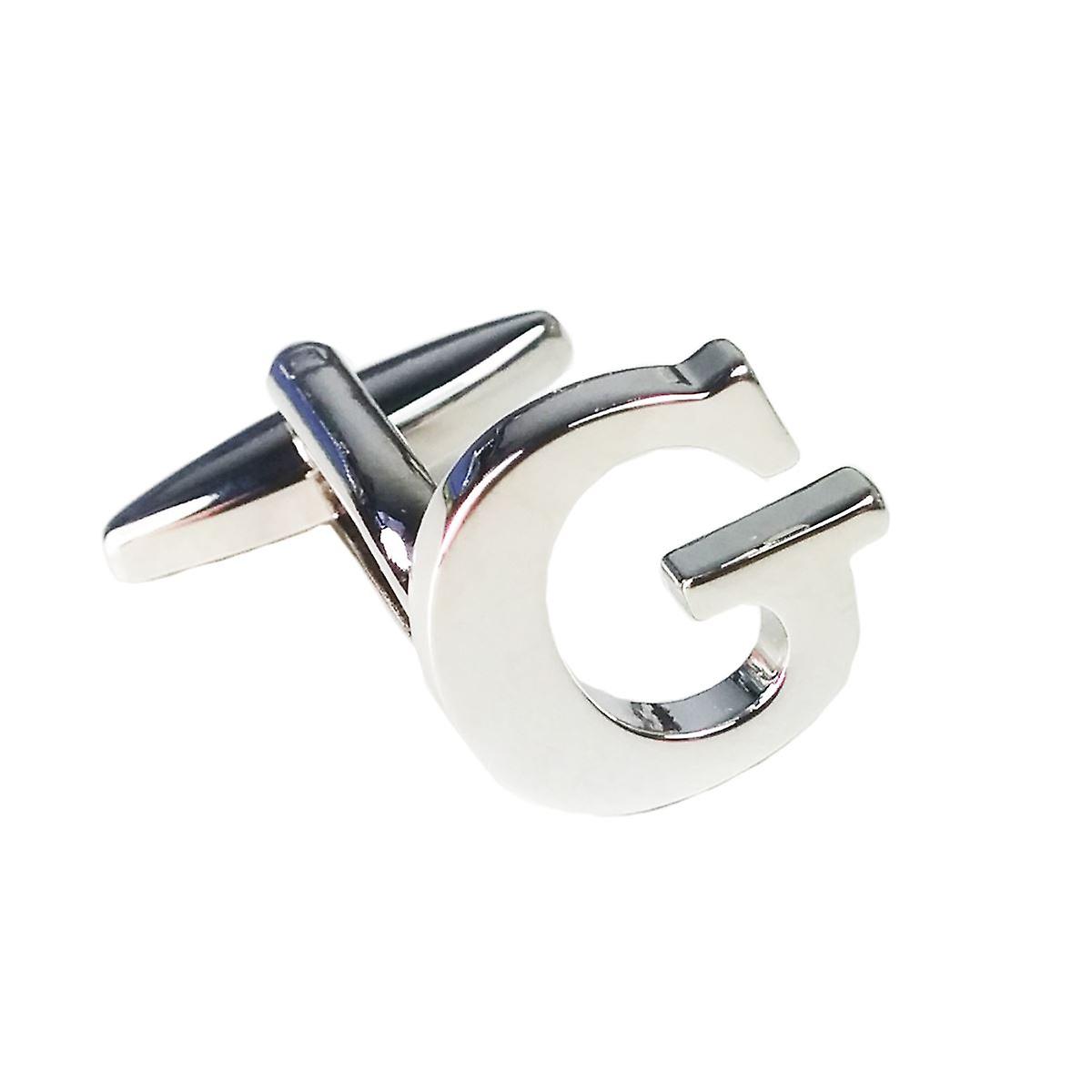 A PAIR Of Small/Medium Sized Initial Letter Cufflinks Children And Adults Letters Are Sold AS A PAIR