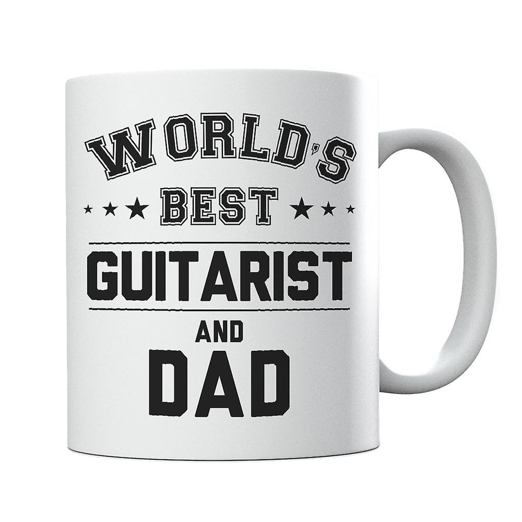 Worlds Best Guitarist And Dad Mug