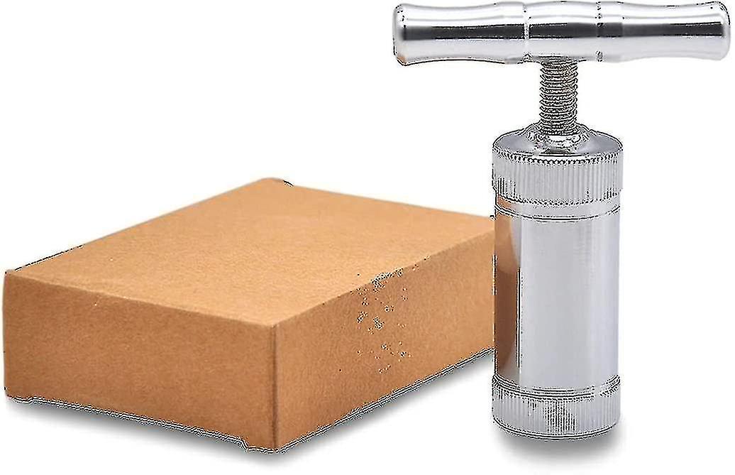 Stainless Steel Pollen Press T Press Handle Tool Heavy Duty Durable 100% Premium Anodized Spice Poll