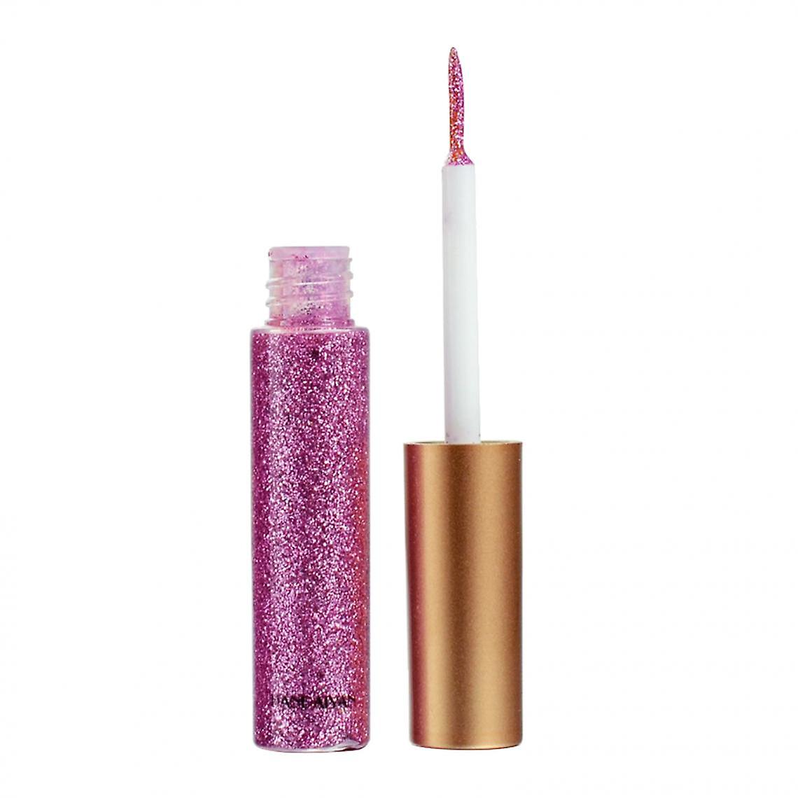 10 Couleurs Liquid Glitter Eyeliner Metallic Eyeshadow Long Lasting 08