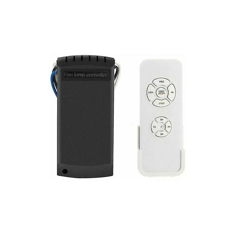 Ceiling Fan Remote Control, Radio Controlled Remote Control, Fan Controller, 3 Speeds, 4 Timers（1 set）