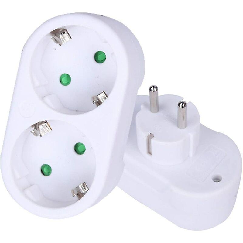 (TM) 2/3 Holes Socket Wall Power Strip, Power Strip 2/3 Outlet 3500W/230V Multi Socket for Home Office Travel for Smartphone Tablet