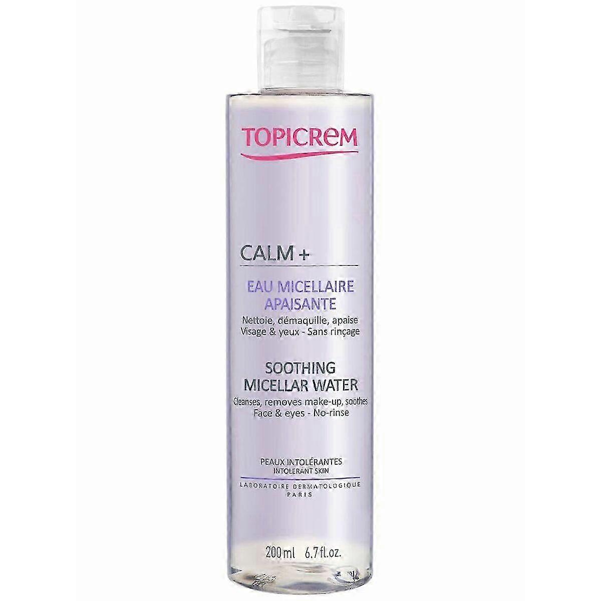卸妆液胶束水 Topicrem Calm+ 200 毫升