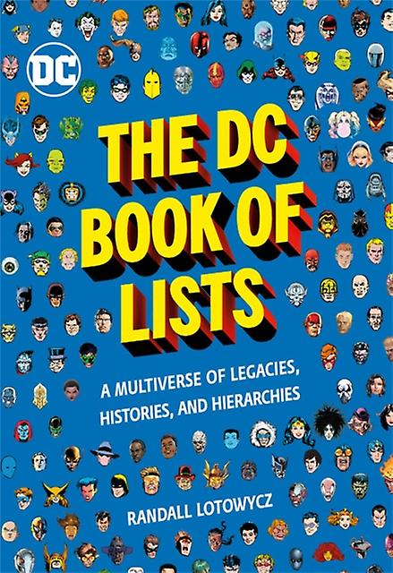 The Dc Book Of Lists by Randall Lotowycz Hardback Book