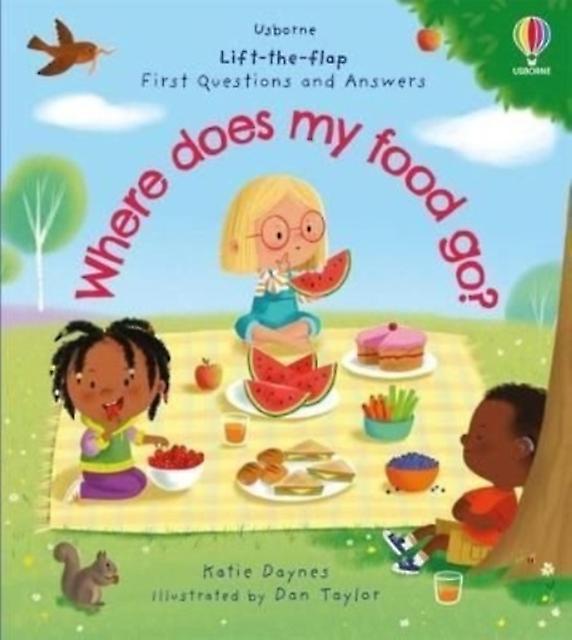 First Questions And Answers Where Does My Food Go by Katie Daynes Paperback Book