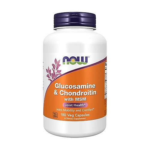 Glucosamine and Chondroitin with MSM 180 vegetable capsules