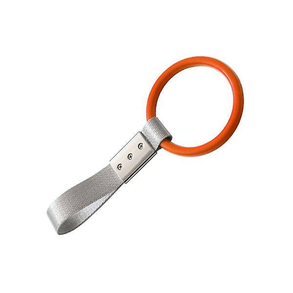 Round Jdm Tsurikawa Ring Subway Train Bus Handle Strap Charm Drift Car Styling