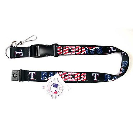 Texas Rangers MLB Stars & Stripes Lanyard