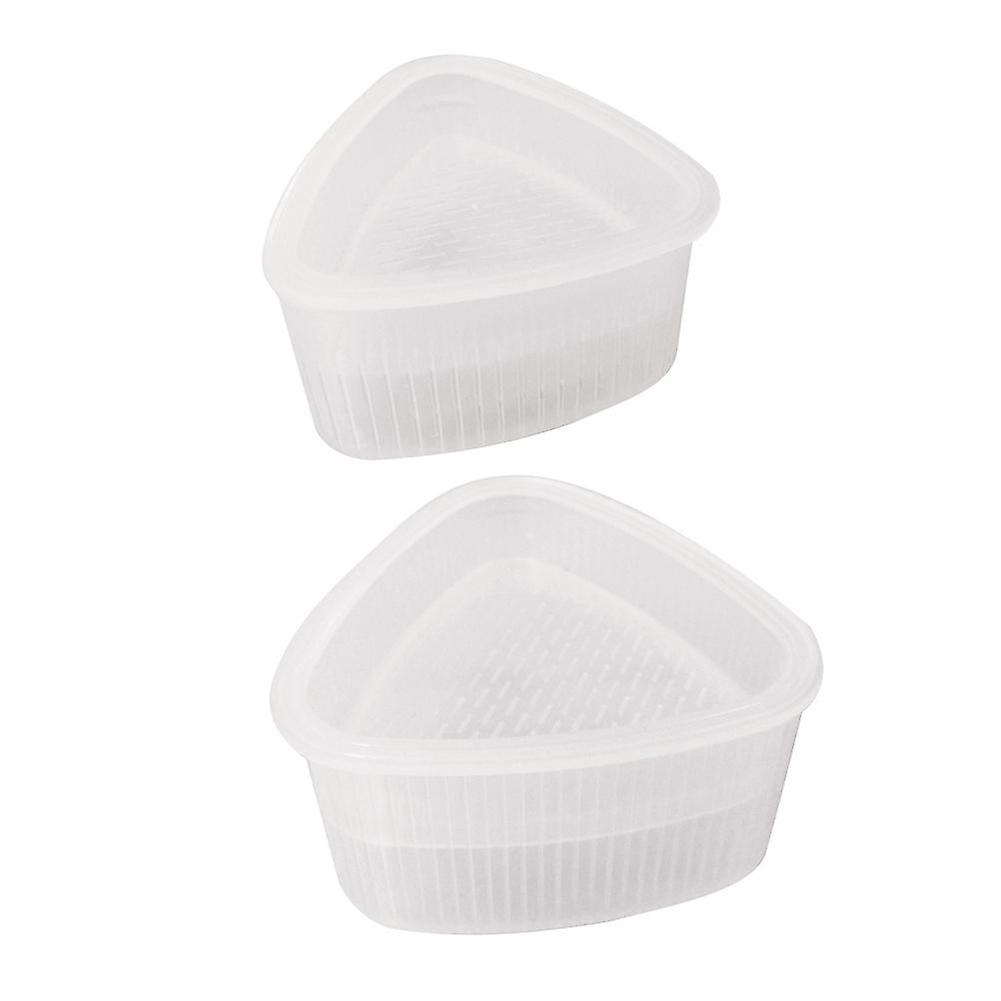 3 x 2Pcs Triangular Form Sushi Mould Onigiri Rice Ball Bento Press Maker DIY Tool