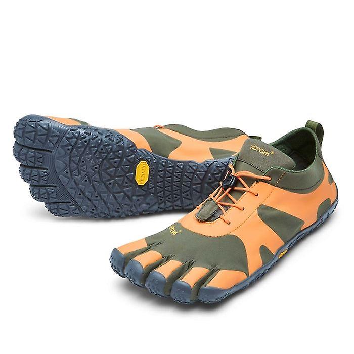 Vibram V-Run Five Fingers Barefoot Feel Women Outdoor Shoes Military Orange 42