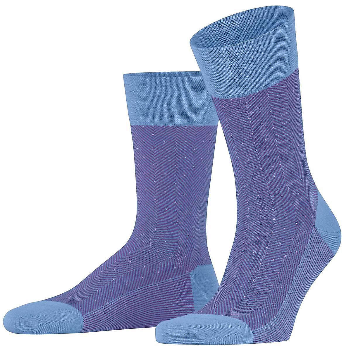 Falke Sensitive Herringbone Socks - Arctic Blue