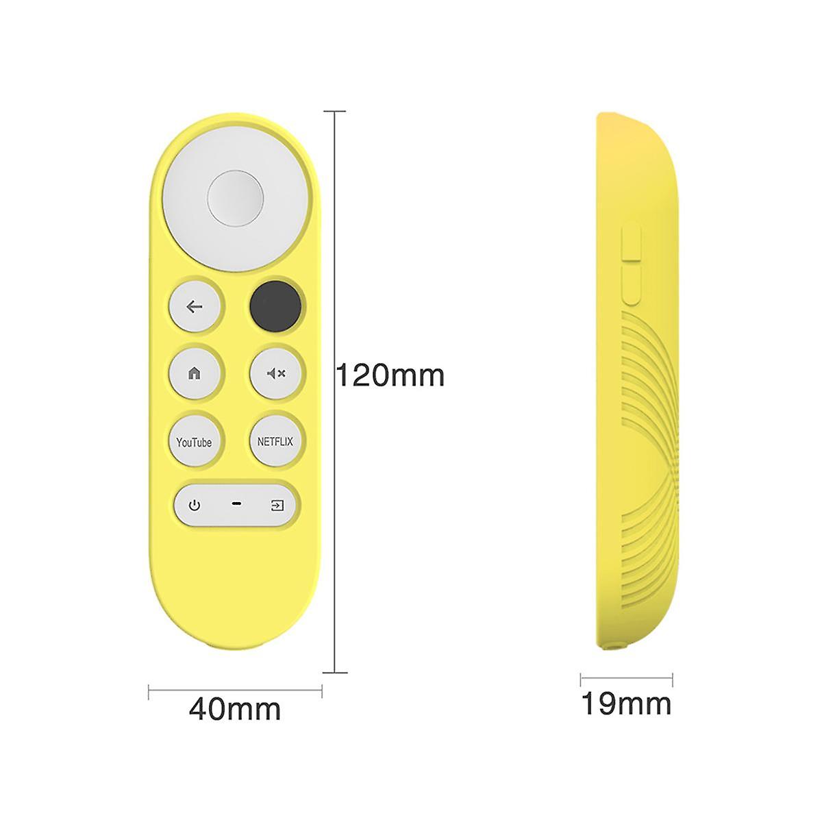 Silicone Case for Google Remote Control Protective Cover Shell for Google TV 2020 Voice Remote Cont