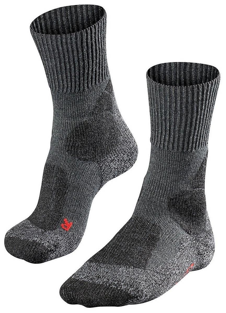 Falke Trekking 1 Extra Strength Socks - Asphlat Melange Grey