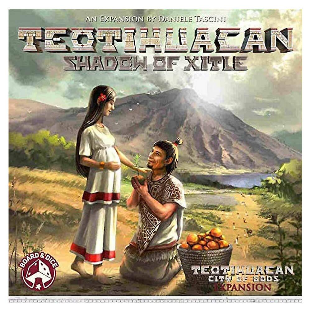 Teotihuacan Shadow of Xitle Expansion Card Game 1 to 4 Players Ages 14 and Up