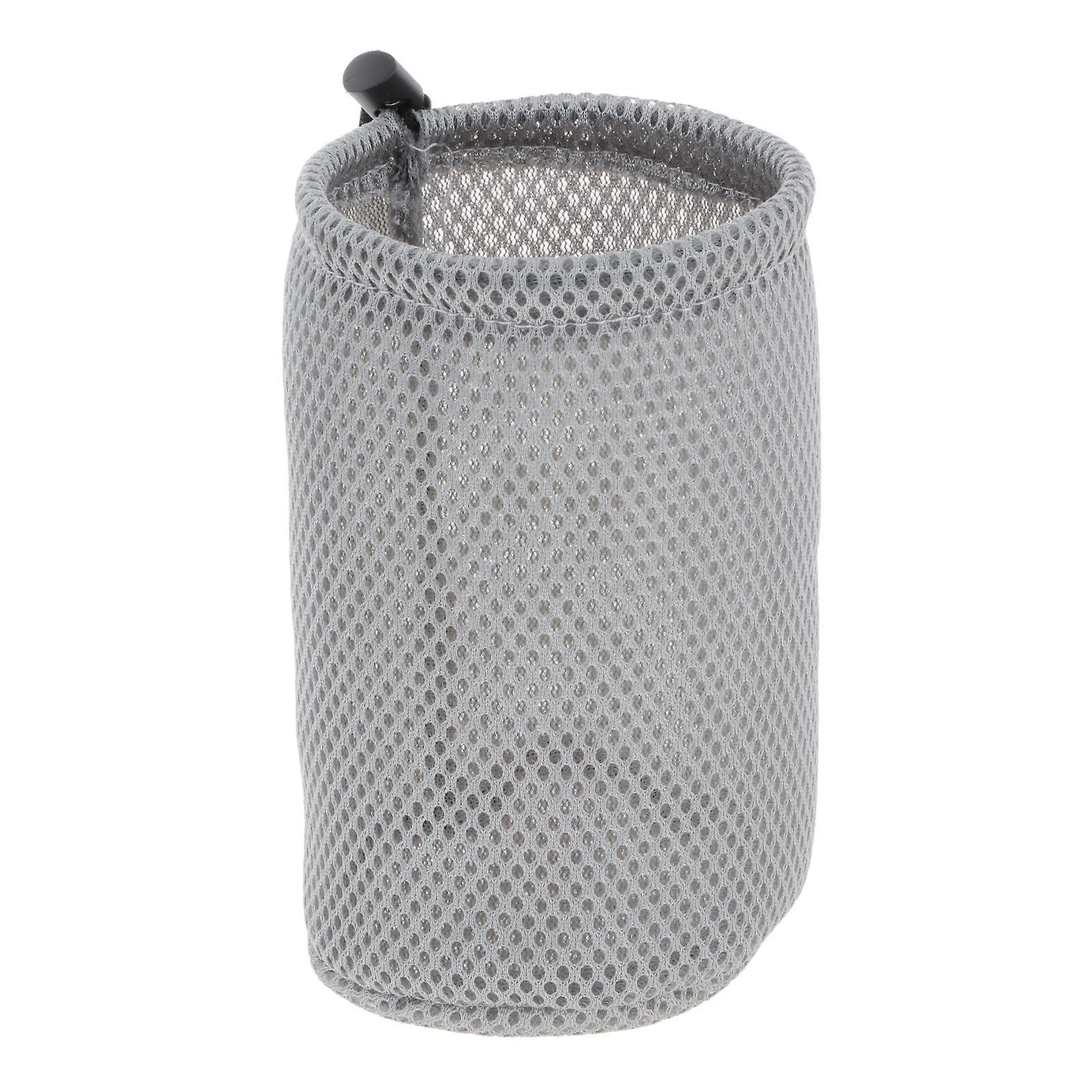 Mesh Drawstring Bag Stuff Storage Sack Organizer Pouch for Hiking Travel