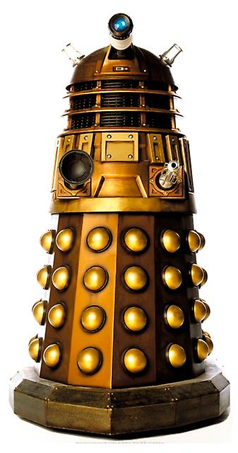 Dalek (Gold) (Doctor Who) - Lifesize Cardboard Cutout / Standee