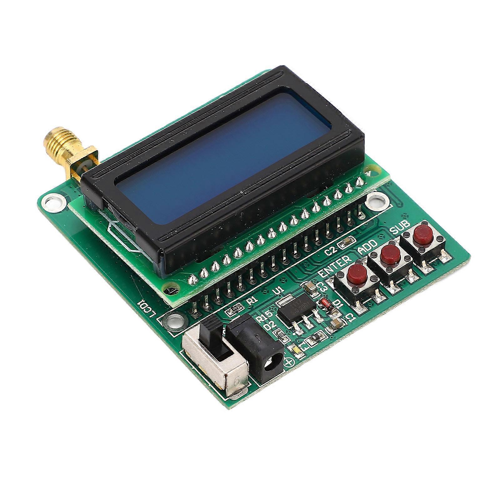 RF Power Meter Digital Display Settable Power Attenuation Logarithmic Detector Amplifiers ‑75 to +16dBm 6 to 12 VDC